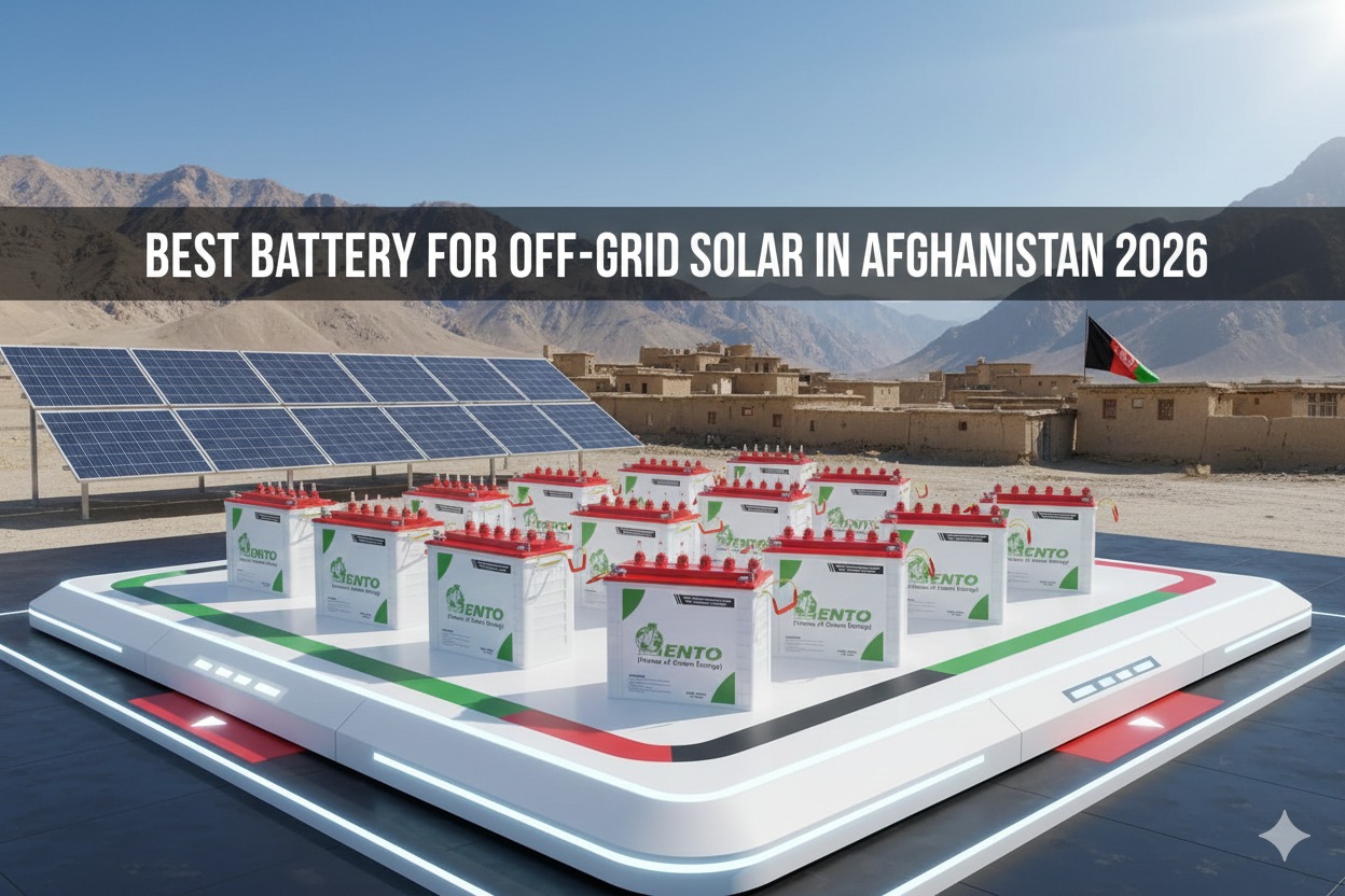 Best Battery for Off-Grid Solar in Afghanistan 2026